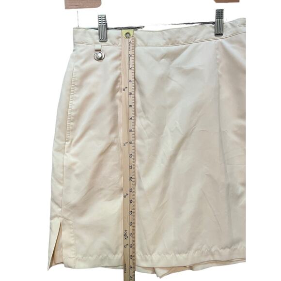 Liz Claiborne LIZGOLF Skort Womens Size 8 Light Yellow Tennis Pickleball Golf - Picture 10 of 10